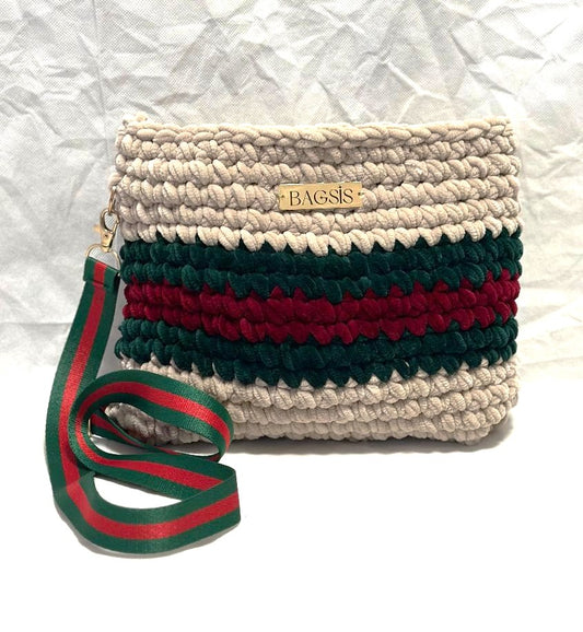 Handtasche ADINA Streifen
