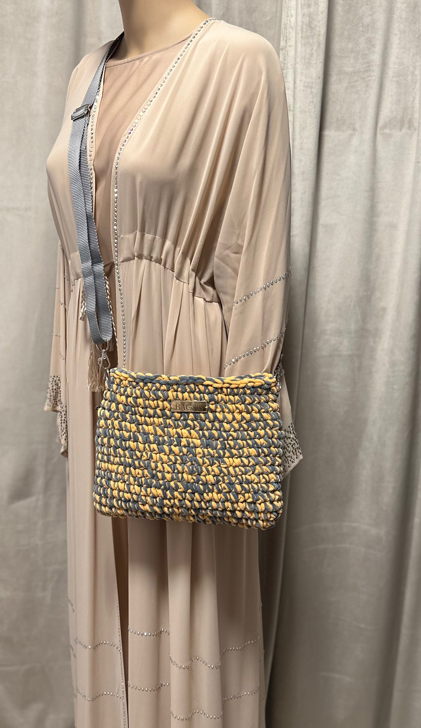 Handtasche ADINA zweifarbig