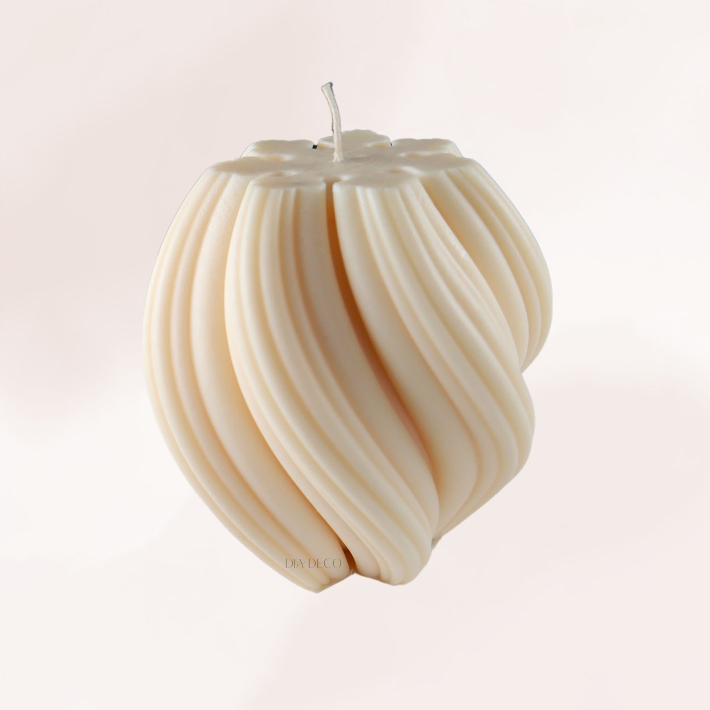 Deko Wellenkerze SWIRLY