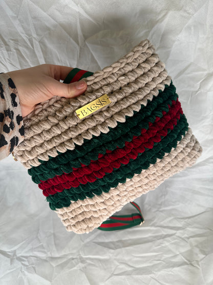 Handtasche ADINA Streifen