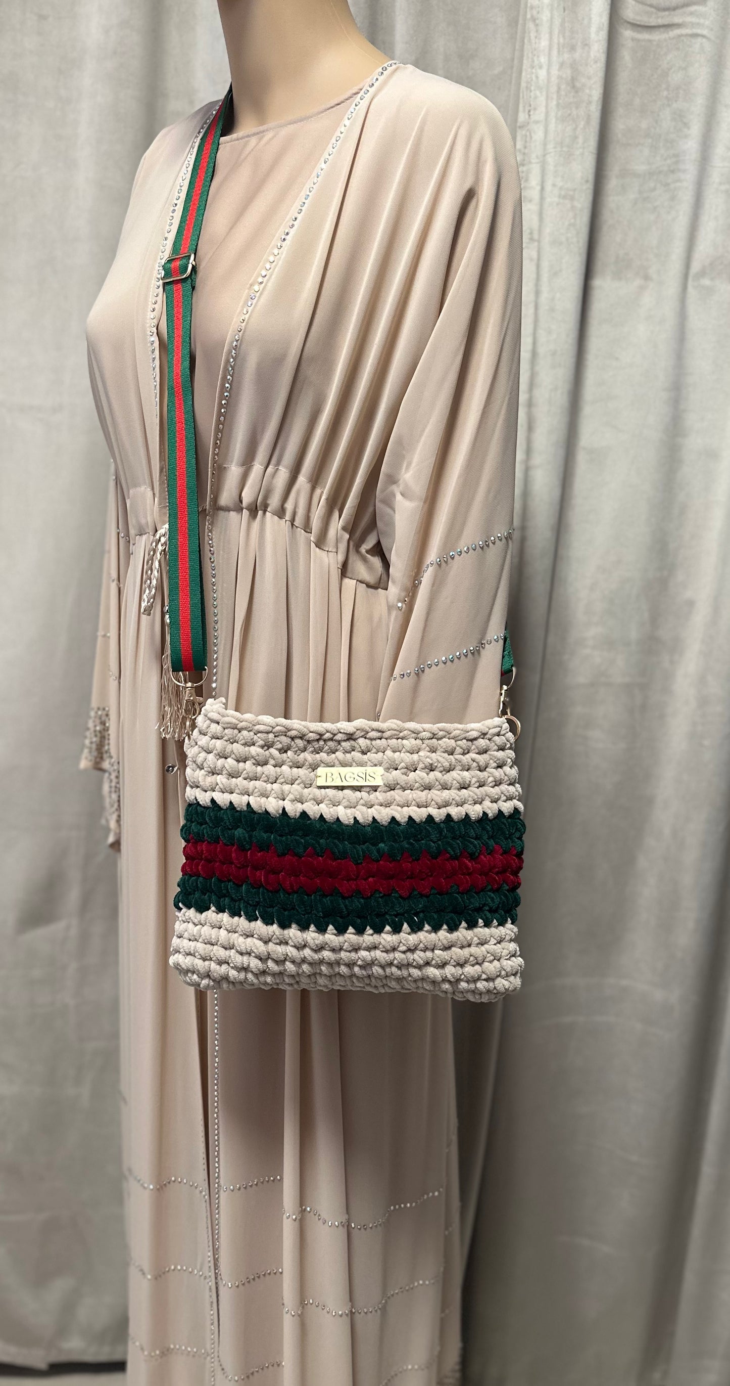 Handtasche ADINA Streifen