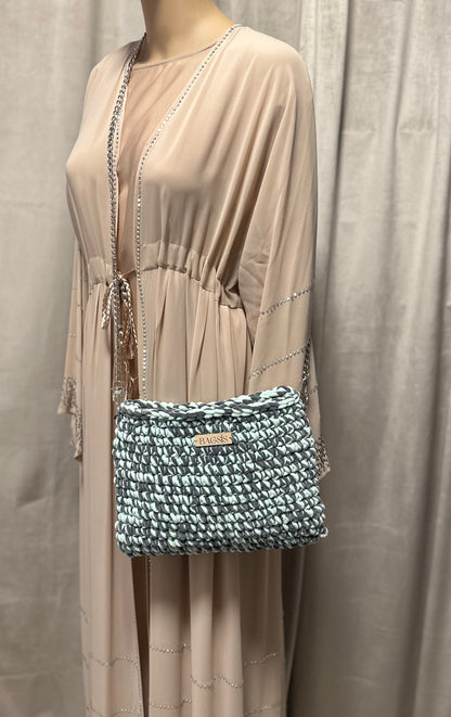 Handtasche ADINA zweifarbig