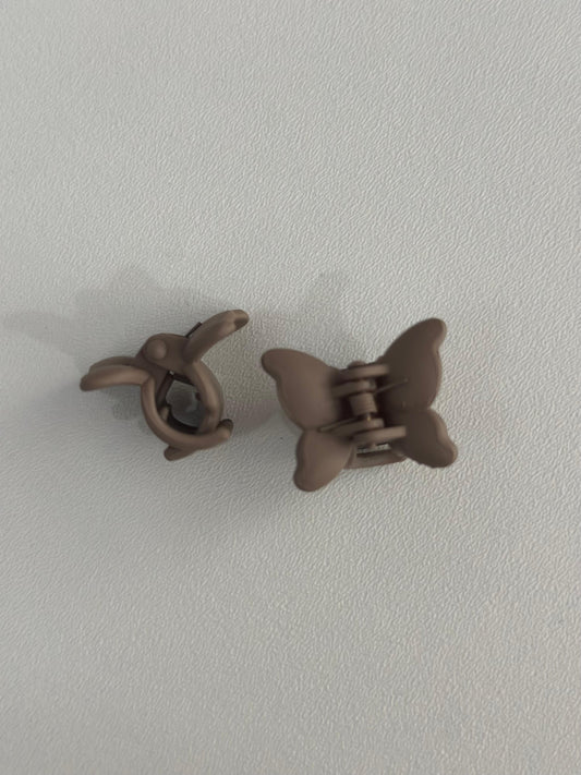 Haarspange mini paar Schmetterling