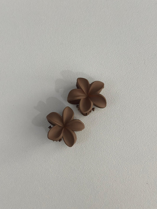 Haarspange mini paar Blume