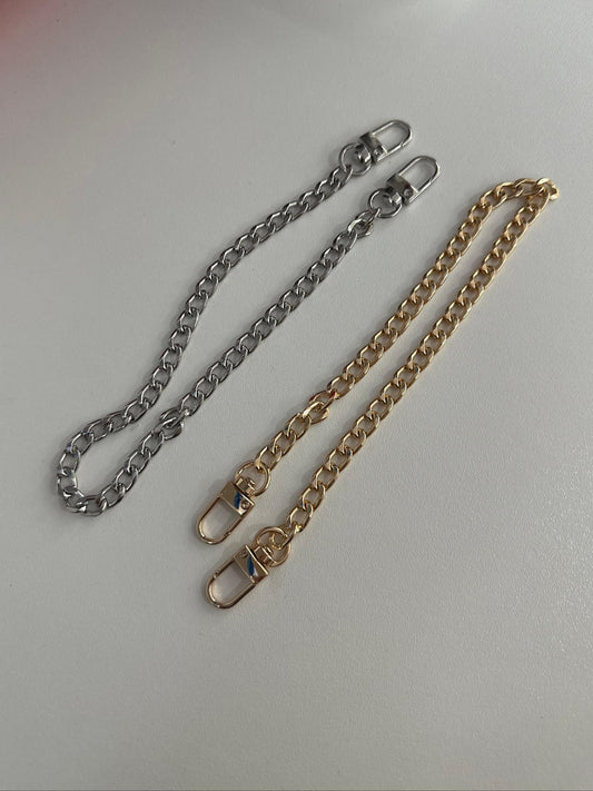 Taschenkette silber oder gold